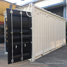 Hydraulic pressure system 20 feet container shop cafe / house container for coffee shop/restaurant/showroom